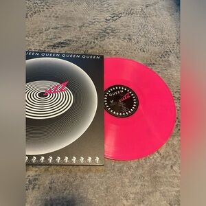 Queen Album Jazz (pink vinyl record)